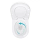 Комплект инсталляции Qtap Standard с подвесным унитазом Robin ML Ultra Quiet, безободковый, с матовой черной клавишей смыва и - изображение 6