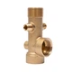 З'єднувач шестивихідний Aquatica 110мм 1"М×1/4"М×1/4"М×1"F×1"×1/4"F латунь - зображення 1