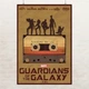 Постер Вартові Галактики, Guardians of the Galaxy, касета, супергеройський постер, A3 42×29 см (id0025) - зображення 1