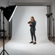 Виниловый фотофон R-Квадрат Профессиональный матовый 200 х 500 см Студийный белый - изображение 5
