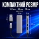 USB-хаб type c hub кардридер переходник для макбука адаптер USB 3.0 MicroSD / SD Type-C Pavlysh HU - 11 - изображение 5