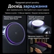 Беспроводная зарядка magsafe док станция 3 в 1 зарядная магнитная Qi2 25W LISEN 33W подставка держатель поворотный для apple айфона 16 17 часов наушников телефона быстрая на айфон iphone airpods iwatch эпл вотч galaxy watch черная - изображение 7