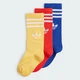 Детские три пары носков Crew adidas IY6695 (16-18) оранжевый (4067894176712) - изображение 2