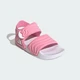 Детские сандалии ADILETTE SANDAL 3 KIDS adidas JS2518 (33 EUR) розовый (4068806046031) - изображение 5