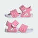 Детские сандалии ADILETTE SANDAL 3 KIDS adidas JS2518 (33 EUR) розовый (4068806046031) - изображение 8