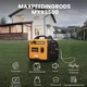 Генератор maXpeedingRODS MXR3500 (3 kW), 220V, 50Hz, 4л, ручной запуск (mxr3500) - изображение 5
