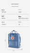 Рюкзак FJALLRAVEN 23510-021, серо-розовый, 16 л - изображение 10