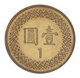 Монета Тайвань 1 доллар 1981-2023 UNC - изображение 1