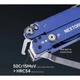Мультитул Nextorch Pioneer MT20 14 функций нержавеющая сталь 109х39х28 мм синий - изображение 4