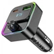 Автомобильный FM-трансмиттер модулятор Bluetooth MP3 HOCO E81 Fantasy 30w, PD/QC, USB-C/ 1xUSB-A - изображение 1
