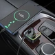 Автомобильный FM-трансмиттер модулятор Bluetooth MP3 HOCO E81 Fantasy 30w, PD/QC, USB-C/ 1xUSB-A - изображение 6