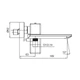 Змішувач для ванни з коротким виливом Koer KB-41010-01 (Колір хром) (KR3484) - зображення 5