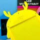 Дитячий графічний планшет для малювання Animals Writing Tablet LCD зі стилусом Жовтий - изображение 2