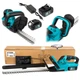 Кусторез аккумуляторный Rynor KS30 PRO (21V, 5Ah) Мощные садовые ножницы с 2 АКБ для обрезки кустов - изображение 1