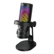 Микрофон конденсаторный Fantech MCX04 Leviosa Aura, капсюль 14мм кардиоидный, RGB подсветка, USB-C/3.5мм TRS, 24-bit/48kHz, SNR 85дБ - изображение 3