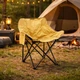 Раскладное туристическое кресло Folding Camping 40 х 40 х 67 см (214 C) Бежевый - изображение 5