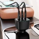 Автомобильное зарядное устройство для Acefast B18 200 Вт, два USB Type-C и USB-A Black (6974316285953) - изображение 6