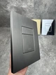 Панель змиву KOER KT-0607-07 157x198x3mm пластикова, кнопка квадратна (колір графіт) (KR5345) - изображение 4