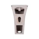 Раковина моноблок Mixxus BEVEL-1101 с отверстием под смеситель и переливом 450х435х835mm (MI6697) - изображение 8