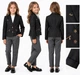 Пиджак школьный для девочки SUZIE СТЕФАНИ мемори cotton 122 см черный - изображение 2