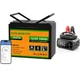 Аккумулятор универсальный Eco-Worthy LiFePO4 12V 100Ah (1280Wh) с функцией Bluetooth с зарядным устройством 35A - изображение 1