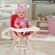 Krzesełko dla lalki Baby Born Czas karmienia (4001167839744) - obraz 4