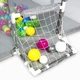 Детский манеж с баскетбольным кольцом 180х120см серый складной игровой манеж для безопасных игр и отдыха - зображення 8
