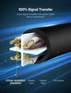 Сетевой кабель Ugreen NW102 Cat 6 U/UTP Lan Flat Cable 15 м Black (UGR-50180) - изображение 7