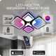 Люстра светодиодная 517 Light 3color с пультом 120Вт Черный (01673) - изображение 1