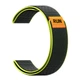 Ремешок для часов Garmin UltraFit2 нейлоновый на липучках, черно-зеленый 26 мм - изображение 2
