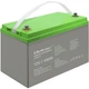 Аккумуляторная батарея Qoltec żelowy Deep Cycle 12V 100Ah 30.5kg 53077 (5901878530772) - изображение 1