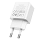 Зарядний пристрій HOCO Leisure single port charger C106A блок адаптер білий - зображення 4