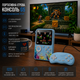 Портативная игровая консоль GameX G5 3" 500 встроенных игр TV Out аккумулятор 1000 мА·ч для двоих - изображение 2