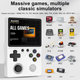 Портативная игровая консоль GB350 Retro White: 3.5" IPS экран, 20 000+ игр, 64GB, аккумулятор 3000 mAh, эмулятор PS1/GBA - изображение 6