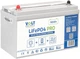 Аккумулятор Volt Polska LiFePO4 25.6V 50Ah 100A BMS Bluetooth + нагревательная матрица (6AKLI24110) - изображение 3