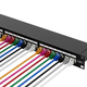 Патч-панель FGB CAT7 24 порта RJ45 1U 19", экранированная Patch Panel, 10Gbps, LSA+, для серверного шкафа - изображение 6