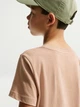 Дитяча футболка для хлопчика Nike K Nsw Tee Emb Futura Lbr FZ5177-200 S 128-137 см Hemp (198484893833) - зображення 3
