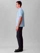Поло длинное мужское Calvin Klein 326823457 2XL Голубое (1160590294) - изображение 4