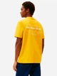 Футболка хлопковая длинная мужская Tommy Hilfiger 6216848 M Оранжевая (1160573865) - изображение 2