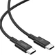 Кабель Brevia Type-C to Type-C 60W 1м, чорний ZIP (55100BCCZ1) 55100BCCZ1 - зображення 3