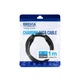 Кабель Brevia Type-C to Type-C 60W 1м, чорний ZIP (56100BCCZ1) - зображення 3