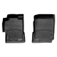 Коврики в салон Honda Accord 2003-2008, USA, с бортом, передние, черные, Weathertech 440601 - изображение 1