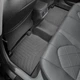 Килимки у салон Toyota Camry 2018-, з бортом, задні, чорні, Weathertech 4412302 - зображення 2
