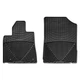 Коврики в салон Toyota Sequoia/Tundra 2007-2012, передние, черные, Weathertech W76 - изображение 1
