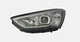 Фара передняя Hyundai Santa Fe III 12-16 передн. прав. (эл) (без ламп) (H7*2/PY21W/LED) белая вставка), 2211167RLDEM - изображение 1