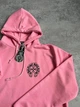 Худі Chrome Hearts 88910 рожевого кольору, розмір S - зображення 3