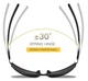 Поляризационные солнцезащитные очки AORON 559 UV400 Black/Black - изображение 3