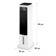 Охладитель воздуха Klarstein Skytower 360° Smart Air Cooler 4-в-1 450 м³/час (10035818) - изображение 10