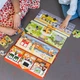 Учебный пазл Advenderra Games myEco School Maxi Puzzle and Shapes Montesori 40×64 см, 36 элементов, от 3 лет - изображение 2