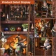 Бук Нук Будиночок гномів The Dwarfs’ House DIY Book Nook Kit KT-01 - зображення 8